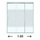 CANCEL CORR CT MED 1.65X1.87MT NATURAL - Envío Gratuito
