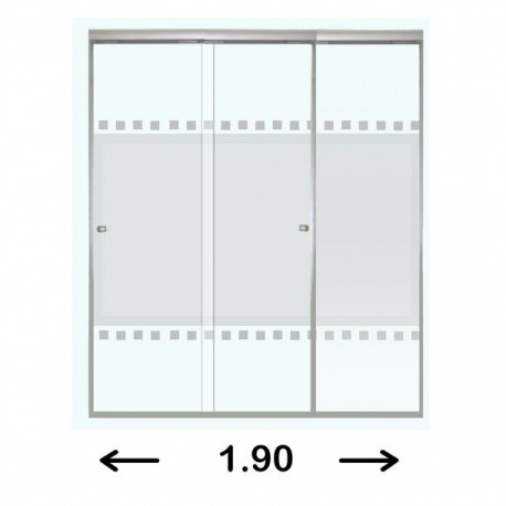 CANCEL CORR CT MED 1.90X1.87MT NATURAL - Envío Gratuito