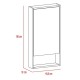 ESTANTERIA DE BAÑO MALAGA SIENA RTA DESIGN - Envío Gratuito