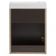 MUEBLE PARA BAÑO 16 " MONZA CHOCOLATE - Envío Gratuito