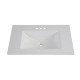 LAVABO ALPINE 31'' BLANCO - Envío Gratuito