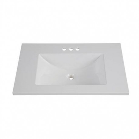 LAVABO ALPINE 31'' BLANCO - Envío Gratuito
