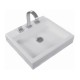 LAVABO KUB 8" BLANCO URREA - Envío Gratuito