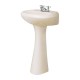 LAVABO/PEDESTAL AUSTRIA 4" HUESO - Envío Gratuito