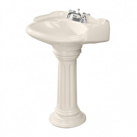 LAVABO/PEDESTAL PACK ROYALTYII 4" HUESO (474563) - Envío Gratuito