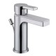 MEZCLADORA BAÑO MONO MODERN CR/BCO - Envío Gratuito