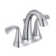 MEZCLADORA CENTERSET PARA LAVABO FLUENT DE 4" - Envío Gratuito