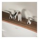 MEZCLADORA DE 8" PARA LAVABO CROMO - Envío Gratuito