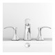 MEZCLADORA DE 8" PARA LAVABO CROMO - Envío Gratuito