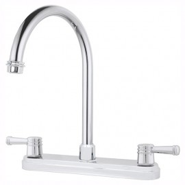LLAVE MEZCLADORA PARA COCINA ELISA CROMO FLOWELL - Envío Gratuito