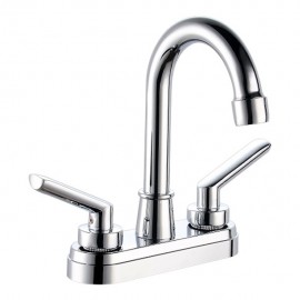 LLAVE MEZCLADORA PARA BAÑO 4" CROMO - Envío Gratuito