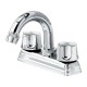 MEZCLADORA PARA LAVABO 4" CROMO RUGO - Envío Gratuito