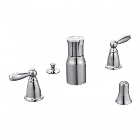MEZCLADORA PARA BIDET BRANTFORD CROMO DE 8" - Envío Gratuito