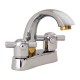 LLAVE MEZCLADORA LAVABO 4" DORIC CROMO - Envío Gratuito