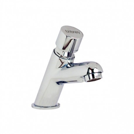 LLAVE TEMPORIZADORA PARA LAVABO CROMO - Envío Gratuito