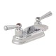 LLAVE MEZCLADORA BAÑO CONRINTHIA CROMO 4" - Envío Gratuito