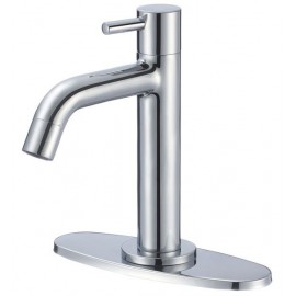 LLAVE MEZCLADORA MONOMANDO PARA BAÑO PIER CROMO FLOWELL - Envío Gratuito