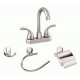 LLAVE MEZCLADORA PARA BAÑO 4" AGABO - Envío Gratuito
