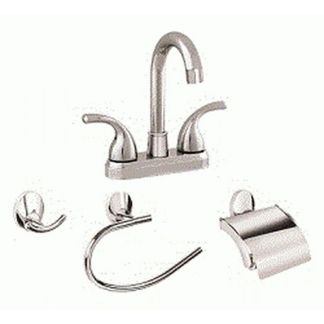 LLAVE MEZCLADORA PARA BAÑO 4" AGABO - Envío Gratuito