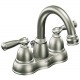 MEZCLADORA DUOMANDO PARA LAVABO DE 4" BANBURY NÍQUEL CEPILLADO - Envío Gratuito