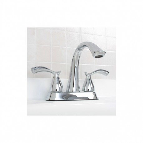 MEZCLADORA PARA LAVABO DE 4" CROMO GLACIER - Envío Gratuito