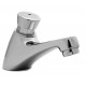LLAVE DE AGUA FRÍA PARA LAVABO CON CIERRE AUTOMÁTICO CROMO - Envío Gratuito