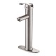 LLAVE MEZCLADORA MONOMANDO PARA BAÑO TUZLA NIQUEL FLOWELL - Envío Gratuito