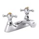 LLAVE MEZCLADORA PARA LAVABO CORA 4" CROMO - Envío Gratuito