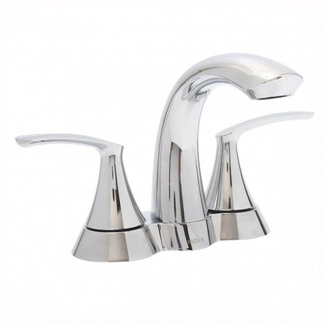 MEZCLADORA DUOMANDO PARA LAVABO DE 4" DARCY CROMO - Envío Gratuito