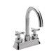 MEZCLADORA ÁTICA LAVABO 4" CROMO - Envío Gratuito