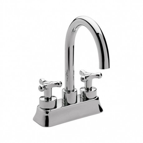 MEZCLADORA ÁTICA LAVABO 4" CROMO - Envío Gratuito