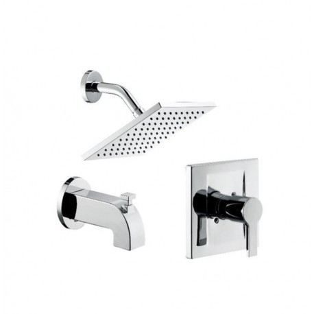 MEZCLADORA REGADERA/TINA MODERN CR - Envío Gratuito