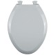 ASIENTO PARA BAÑO ALARGADO PLÁSTICO BLANCO - Envío Gratuito