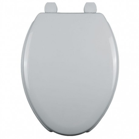 ASIENTO PARA BAÑO ALARGADO PLÁSTICO BLANCO BEMIS - Envío Gratuito