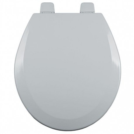 ASIENTO PARA BAÑO REDONDO PERMAJUSTE MADERA BLANCO - Envío Gratuito