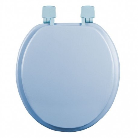 ASIENTO PARA BAÑO REDONDO ACOLCHADO AZUL - Envío Gratuito