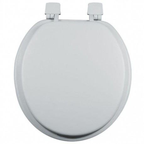 ASIENTO PARA BAÑO REDONDO ACOLCHADO BLANCO - Envío Gratuito