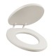 ASIENTO DE BAÑO REDONDO ACOLCHADO HUESO - Envío Gratuito