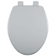 ASIENTO PARA BAÑO ESTILO FUSIÓN ESTILIZADO EN COLOR BLANCO - Envío Gratuito