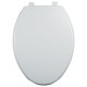 ASIENTO PARA BAÑO CON PERNO DE ACERO INOXIDABLE BLANCO - Envío Gratuito