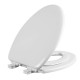 ASIENTO PARA BAÑO 2 EN 1 MADERA BLANCO - Envío Gratuito