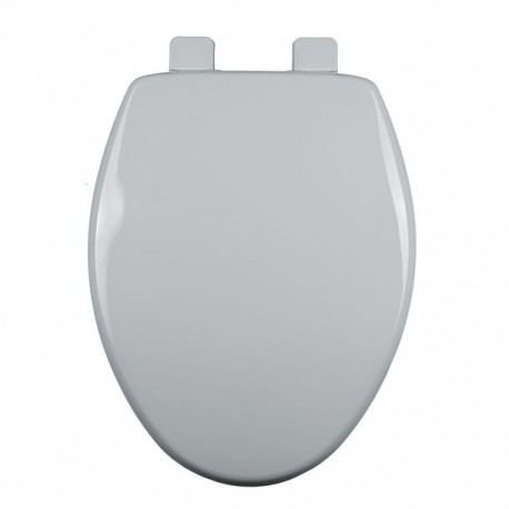 ASIENTO PARA BAÑO REDONDO PERMAJUSTE PLÁSTICO BLANCO - Envío Gratuito