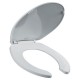 ASIENTO PARA BAÑO REDONDO BLANCO - Envío Gratuito