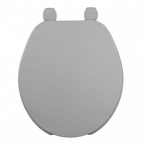ASIENTO PARA BAÑO PLÁSTICO REDONDO GRIS - Envío Gratuito