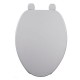 ASIENTO PARA BAÑO ALARGADO PLÁSTICO GRIS - Envío Gratuito