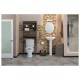 PAQUETE SANITARIO REDONDO ECODUAL BLANCO / LAVABO BLANCO - Envío Gratuito