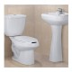 PAQUETE SANITARIO EXTREMO DUAL BLANCO / LAVABO BLANCO - Envío Gratuito
