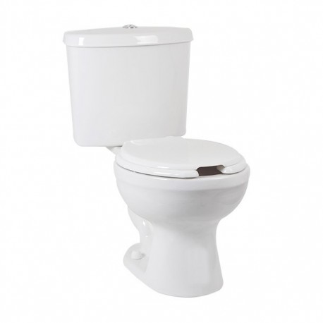 SANITARIO ECO DUAL REDONDO BCO 3 Y 4.8 L - Envío Gratuito