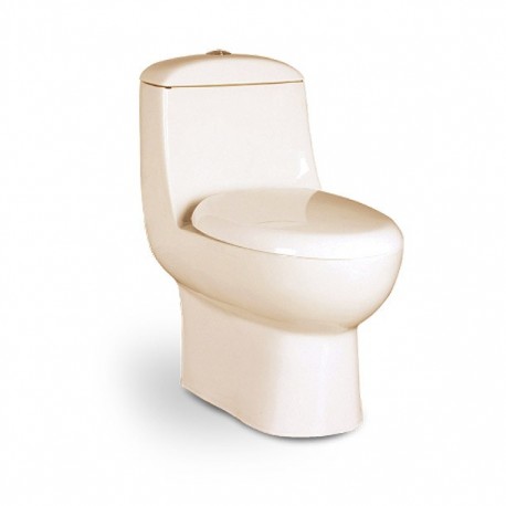 SANITARIO NEMESIS HUESO 1 PIEZA 3 Y 5 L - Envío Gratuito