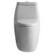 SANITARIO MARINA 1P BLANCO CON ASIENTO SLOW - Envío Gratuito